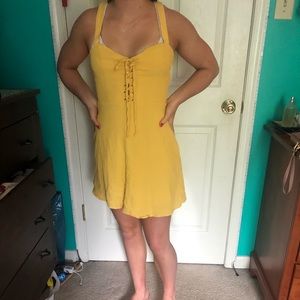 Yellow dress